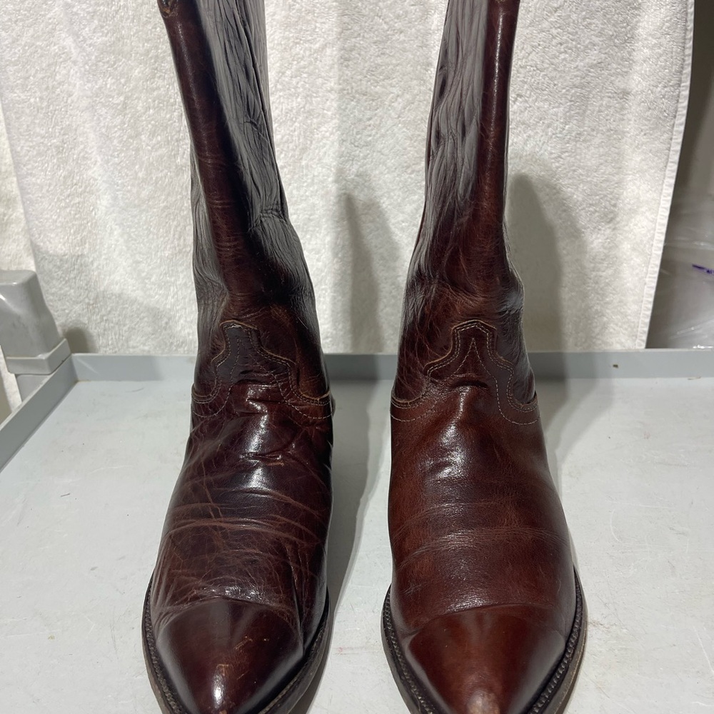 Men's Premium Leather Western Boots